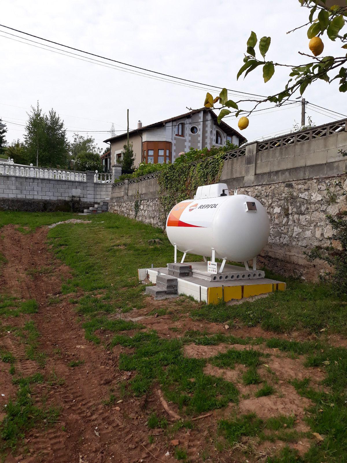 Instalacíon de Depósito Individual 4.000 litros